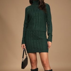 Two-piece sweater set